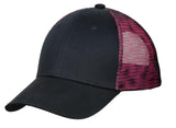 Port Authority® Double Mesh Snapback Sandwich Bill Cap. C818