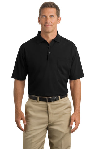 CornerStone® - Industrial Pocket Pique Polo. CS402P