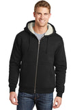 CornerStone® Heavyweight Sherpa-Lined Hooded Fleece Jacket. CS625