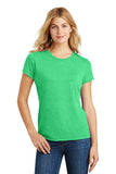 District Made® Ladies Perfect Tri® Crew Tee. DM130L