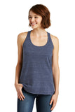 District Made® Ladies Cosmic Twist Back Tank. DM466