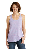 District Made® Ladies Cosmic Twist Back Tank. DM466
