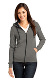 District® - Juniors The Concert Fleece® Full-Zip Hoodie. DT801