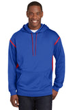 Sport-Tek® Tall Tech Fleece Colorblock  Hooded Sweatshirt. TST246