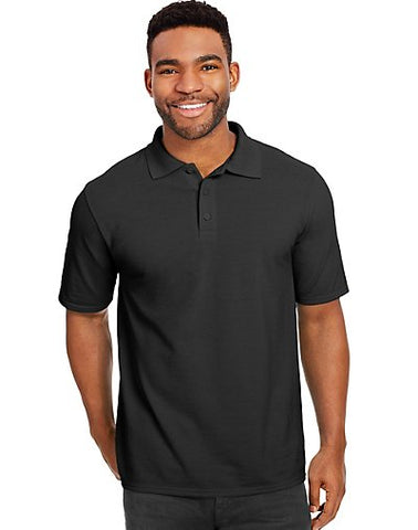 Hanes Men's X-Temp w/Fresh IQ Pique Polo