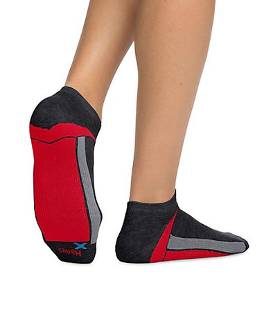 Hanes Men's X-Temp® Arch Support Low Cut Socks 4-Pack