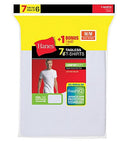 Hanes Men's TAGLESS® Crewneck Undershirt 7-Pack (Includes 1 Free Bonus Crewneck)