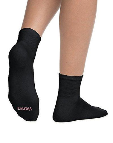 Hanes Women's ComfortBlend® Ankle Socks 6-Pack