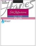 Hanes Silk Reflections Plus Enhanced Toe Sheer Pantyhose