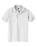 Hanes Kids' Cotton-Blend EcoSmart® Jersey Polo
