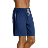 Hanes Men's Jersey Lounge Drawstring Shorts with Logo Waistband 2-Pack