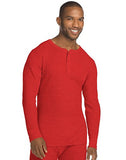 Hanes X-Temp; Men's Organic Cotton Thermal Henley