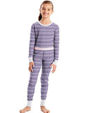 Hanes X-Temp™ Girls' Organic Cotton Printed Thermal Set