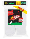 Hanes EZ-Sort® Boys' Ankle Socks 11-Pack (Includes 1 Free Bonus Pair)