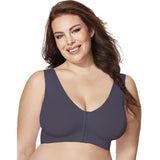 Just My Size Pure Comfort® Front-Close Wirefree Bra