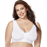 Just My Size Pure Comfort® Front-Close Wirefree Bra