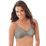 Lilyette® by Bali® Tailored Minimizer® Bra With Lace Trim