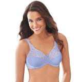 Lilyette® by Bali® Tailored Minimizer® Bra With Lace Trim