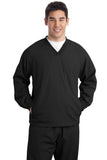 Sport-Tek® Tall V-Neck Raglan Wind Shirt. TJST72