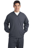 Sport-Tek® Tall V-Neck Raglan Wind Shirt. TJST72