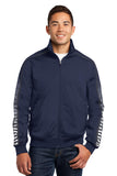 Sport-Tek® Dot Sublimation Tricot Track Jacket. JST93