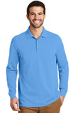 Port Authority® EZCotton™ Long Sleeve Polo. K8000LS