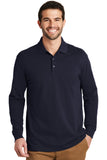 Port Authority® EZCotton™ Long Sleeve Polo. K8000LS