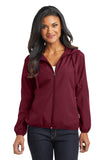 Port Authority® Ladies Hooded Essential Jacket. L305