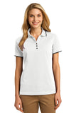 Port Authority® Ladies Rapid Dry™ Tipped Polo. L454
