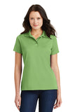 Port Authority® Ladies Poly-Charcoal Blend Pique Polo. L497
