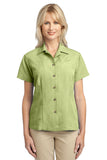 Port Authority® Ladies Patterned Easy Care Camp Shirt. L536