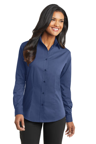 Port Authority® Ladies Tonal Pattern Easy Care Shirt. L613
