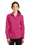 Port Authority® Ladies SuperPro™ Twill Shirt. L663