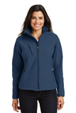 Port Authority® Ladies Textured Soft Shell Jacket. L705