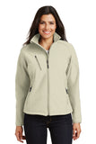 Port Authority® Ladies Textured Soft Shell Jacket. L705