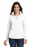 Port Authority® Ladies Pinpoint Mesh 1/2-Zip . L806