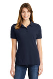 Port & Company® Ladies Ring Spun Pique Polo. LKP1500