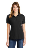 Port & Company® Ladies Ring Spun Pique Polo. LKP1500