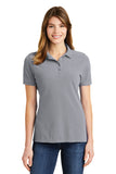 Port & Company® Ladies Ring Spun Pique Polo. LKP1500
