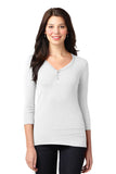 Port Authority® Ladies Concept Stretch 3/4-Sleeve Scoop Henley. LM1007
