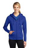 Sport-Tek® Ladies Sport-Wick® Fleece Full-Zip Hooded Jacket. LST238