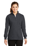 Sport-Tek® Ladies 1/4-Zip Sweatshirt. LST253