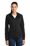 Sport-Tek® Ladies Rival Tech Fleece Full-Zip Hooded Jacket. LST295
