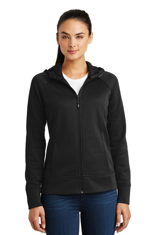 Sport-Tek® Ladies Rival Tech Fleece Full-Zip Hooded Jacket. LST295