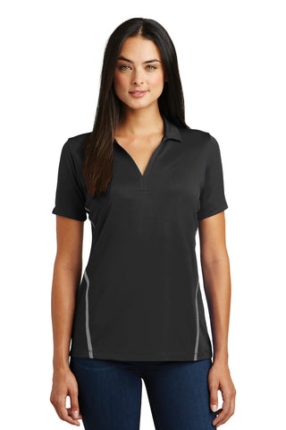 Sport-Tek® Ladies Contrast PosiCharge® Tough Polo™. LST620