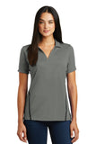Sport-Tek® Ladies Contrast PosiCharge® Tough Polo™. LST620