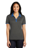Sport-Tek® Ladies Heather Contender™ Contrast Polo. LST667