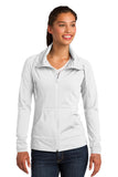 Sport-Tek® Ladies Sport-Wick® Stretch Full-Zip Jacket. LST852