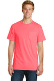 Port & Company® Pigment-Dyed Pocket Tee.  PC099P