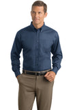 Red House® - Herringbone Non-Iron Button-Down Shirt. RH38